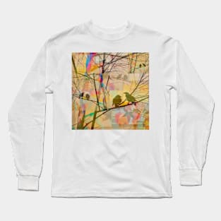 Chit-chat on a Branch Long Sleeve T-Shirt